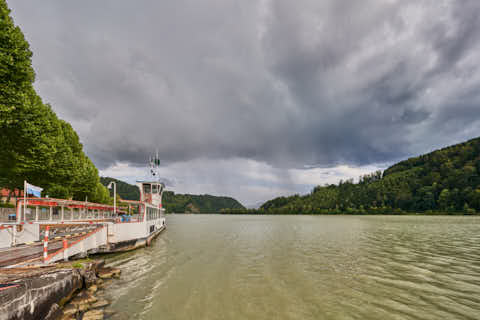 Gemeinde Obernzell Landkreis Passau Donaufähre (Dirschl Johann) Deutschland PA